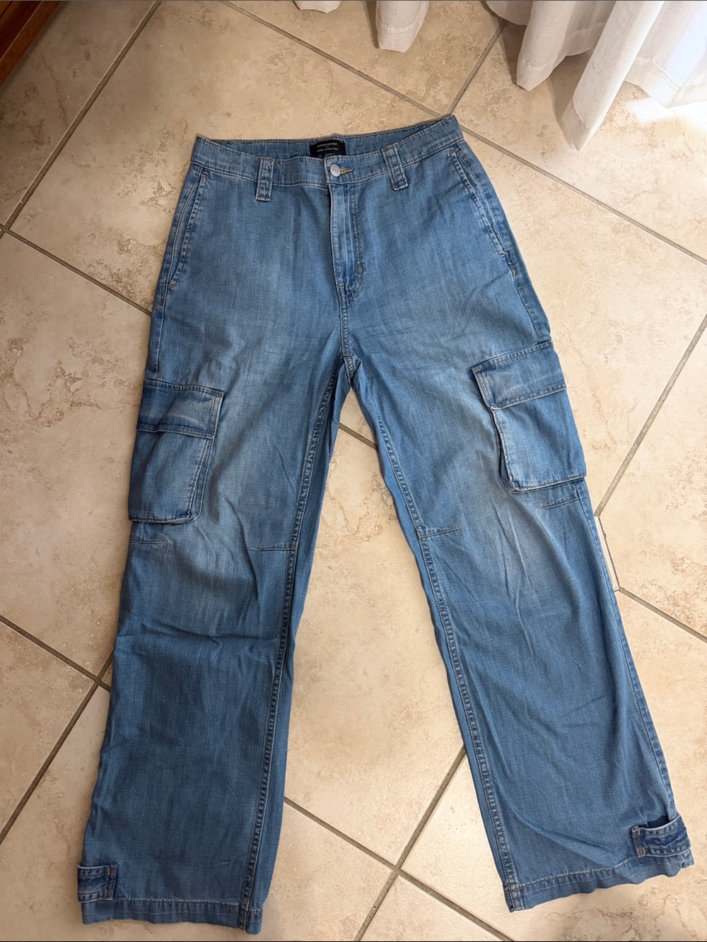 Banana Republic Barrel Cargo Jeans